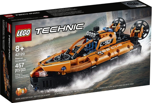 Lego Technic - Aerodeslizador De Rescate 42120 Bunny Toys