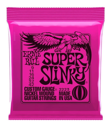 Ernie Ball 2223 Encordado Para Guitarra Eléctrica 009-042.