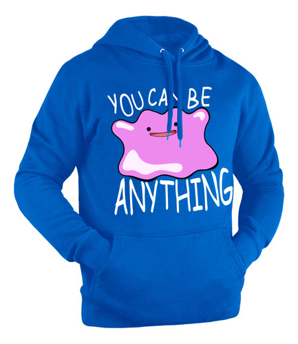 Buzo Canguro Pokémon Ditto Hombre Mujer Unisex