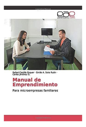 Libro: Manual De Emprendimiento: Para Microempresas (spanish