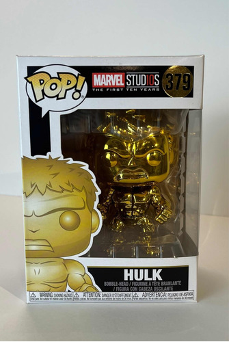 Funko Pop! Marvel Studios Hulk # 379 Gold