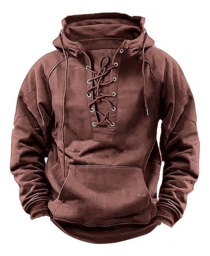 Sudadera Casual De Manga Larga Con Capucha For Hombre
