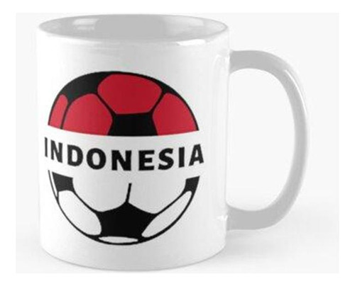 Taza Indonesia Fútbol Calidad Premium