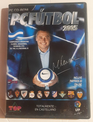 Juego Fisico Pc - Pc Futbol 2005 -