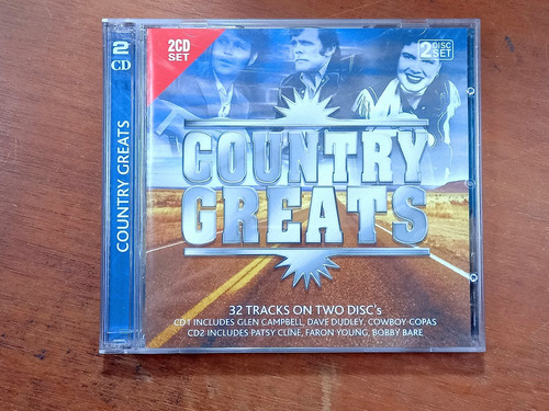 Cd Varios - Country Greats (2006) Doble Uk R5