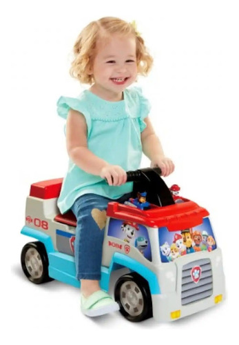 Camión Montable De Paw Patrol Con Mini Carritos De Chase