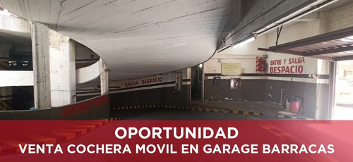 Venta De Cochera Movil En Garage Barracas Oportunidad!!