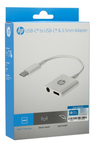 Dhc-tc132 Adaptador Usb-c A 3,5 Y Usb-c