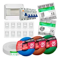 Comprar Kit Instalación Eléctrica Domiciliaria Cable Normalizado