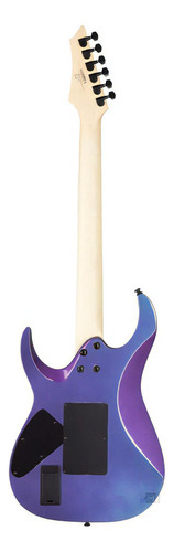 Guitarra elétrica roxa Cort X300 Fpu X Series Litmus Orientação para a mão direita