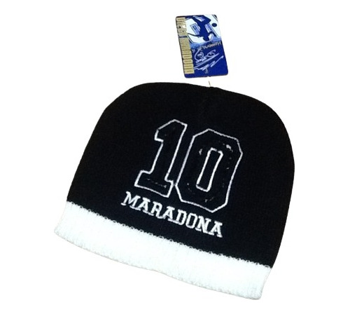 Maradona 10 Gorro Un Lujito Elastizado Bordado Regalalo