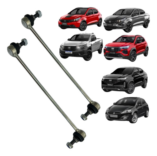 Par Bieleta Dianteira Fiat Pulse Argo Cronos Nova Strada