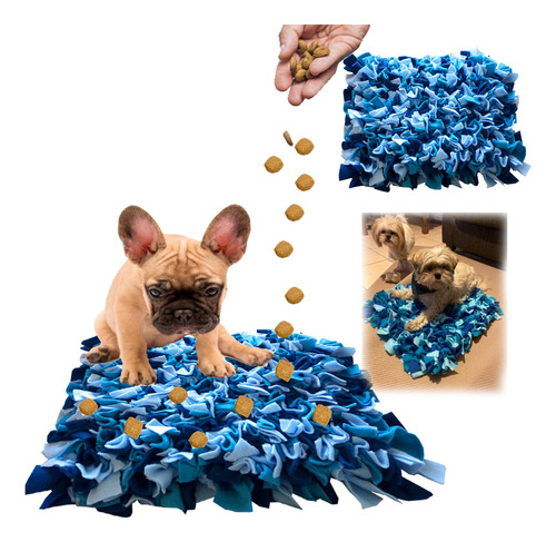 Alfombra Olfativa Para Mascotas 30x40cm Ocean Blue Dog