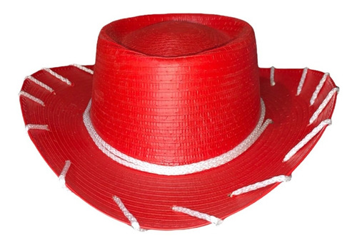 Sombrero Vaquerita Toy Story Jessie Rojo Fiesta Niña