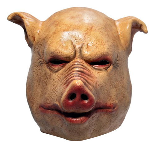 Cubierta Facial De Cosplay De Animales Horror Pig Scary Pig