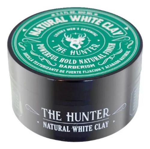 Pomada Cera Para Cabello The Hunter: Natural White Clay