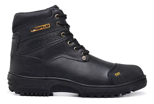 Bota Original Caterpillar Feminina Confortável Couro Legitimo palmilha a  Gel Rosa Impermeável.