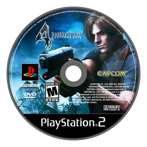 Jogo Resident Evil 4 Para Ps2 Playstation 2