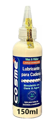 Lubricante Bicicleta Cadena Aceite Ceramico Cera Seco Cosme