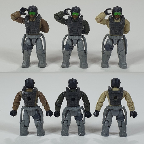 Call Of Duty Mega Construx Atlas Rifle Metralleta Lote Armas 200 (Usado)