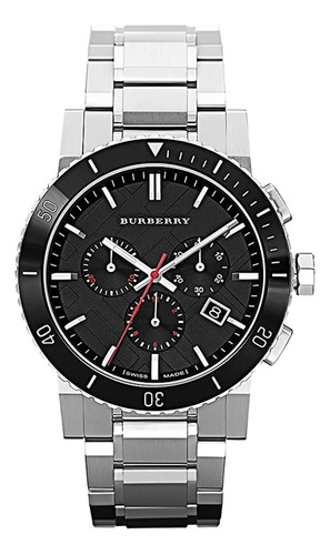 Burberry Top Reloj De Lujo Cronógrafo Hombres La Ciudad Acer