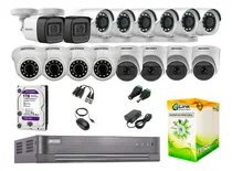 Comprar Cámaras Seguridad Kit 16 Full Hd 6 Camaras Audio Hikvision