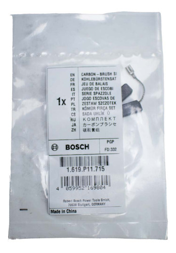 Carbones Para Gws 7-115 (serie 1c94) / Gws 9-125 - Bosch