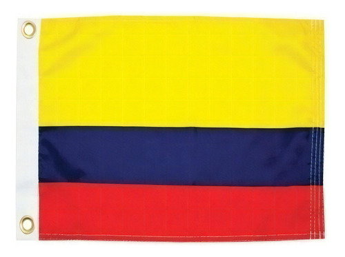 93183 Bandera De Colombia - Tamaño 12x18- Taylor Made