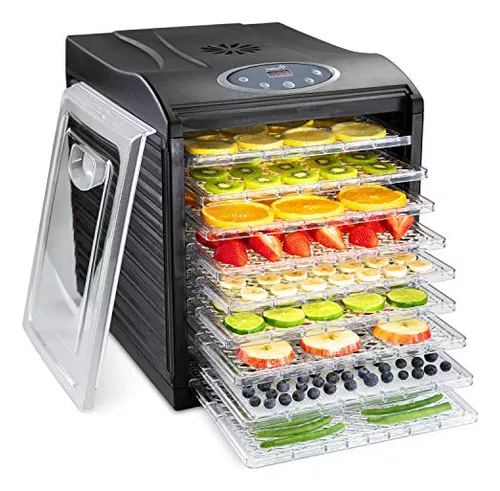 Desidratador De Alimentos Digital 600w Con Temporizador Y