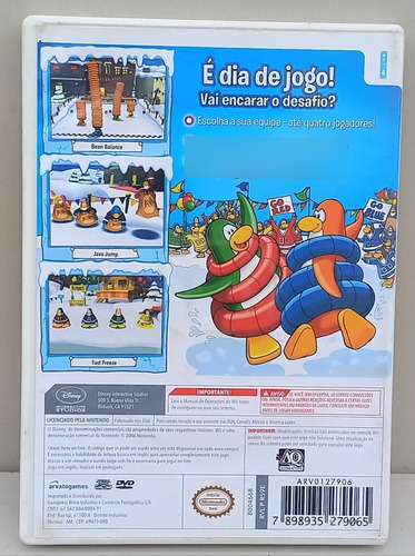 Club Penguin Game Day - Original Americano Wii (Recondicionado)