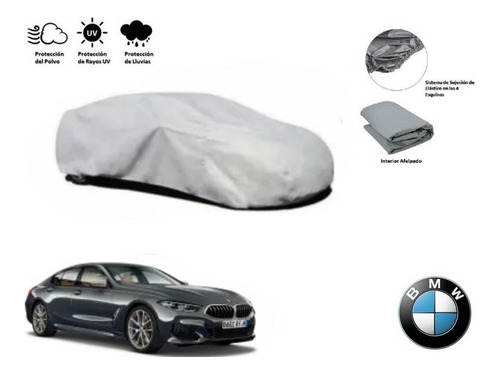 Funda Cubreauto Afelpada Bmw Serie 8 M Gran Coupe 2023