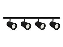 Comprar Aplique Riel 4 Spots Direccionables Completos Apto Led