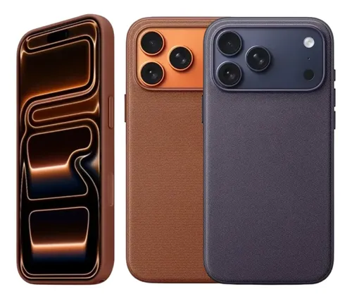 新品 iPhone 17 Pro TechWoven Case Capa Capinha Techwoven Para Iphone 17 Pro Com Magsafe