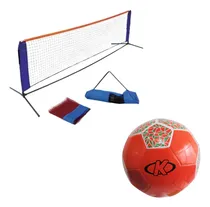 Comprar Red De Futbol Tenis 2mts + Pelota Futbol N5
