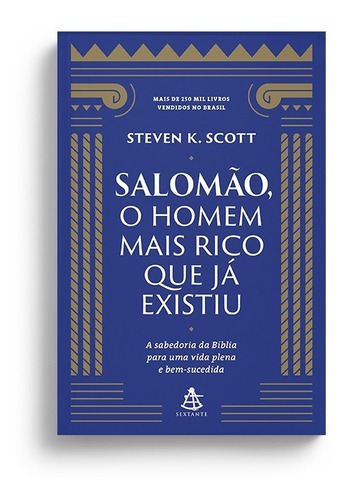 Livro Salomão O Homem Mais Rico Que Já Existiu