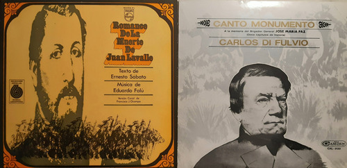 Romance Juan Lavalle Montoneros Canto Monum Carlos Di Fulvio