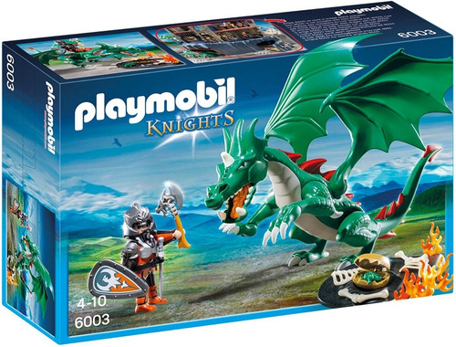 Playmobil 6003 Gran Dragón con nido de fuego serie Knights