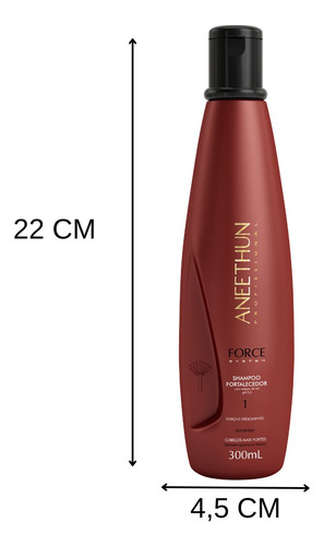 Aneethun Shampoo Fortalecedor Force System 300ml