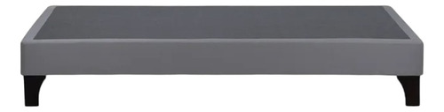 Base Cama Completa 2 Plazas Rosen 1.50x2.00m Gris