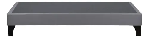 Base Cama Completa 2 Plazas Rosen 1.50x2.00m Gris