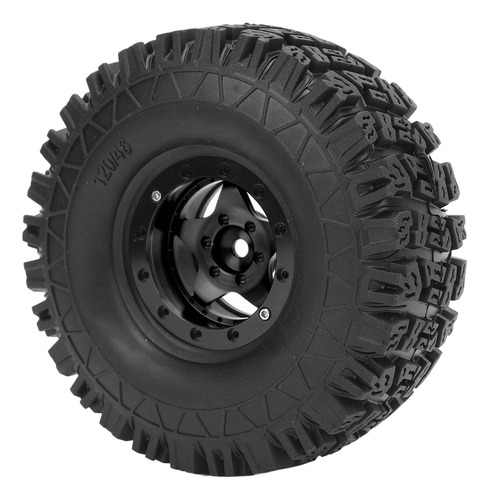 Juego De Ruedas Rc Tires, 4 Unidades, Llantas Crawler, Aleac