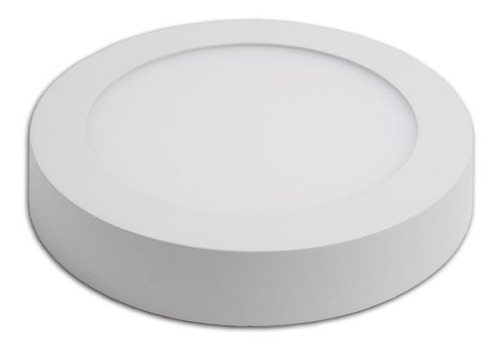 Lampara Led Techo 12w Sobreponer Luz Blanca