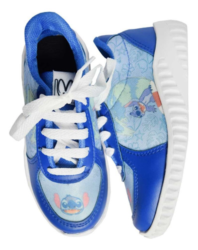 Zapatillas Deportivas Para Niñas, Unisex De Stich Y Angel