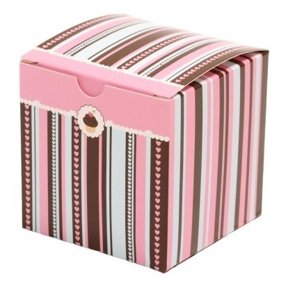 Cajas De Regalos Mini Cupcake Mode: Carlotina 20 Und