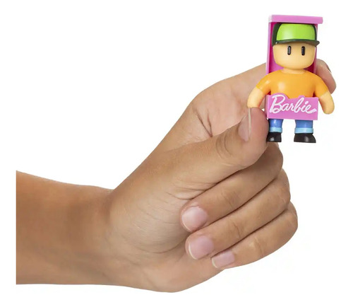 Stumble Guys 6 Figuras Skin Barbie 2 Modelos Edic Limitada
