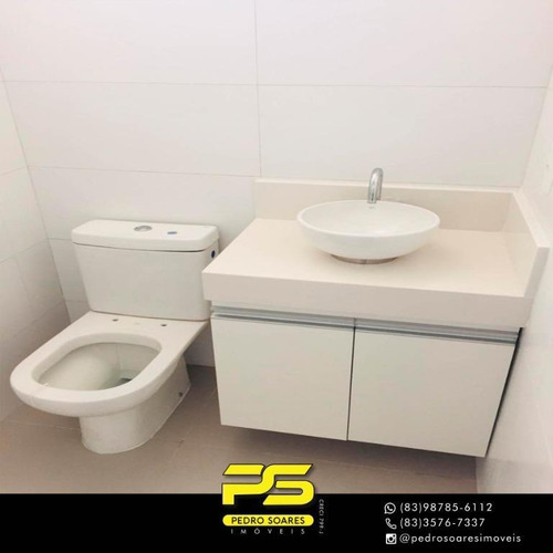 Imagem 8 de 13 de Cobertura Com 3 Dormitórios À Venda, 168 M² Por R$ 950.000 - Cabo Branco - João Pessoa/pb - Co0060