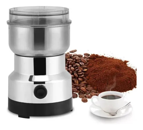 Moedor De Café Elétrico Mini Triturador Grãos Portátil 220v Menor preço em Moedor De Café Elétrico Mini Triturador Grãos Portátil 220v