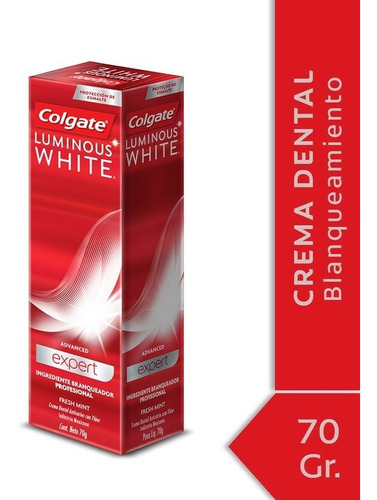 Crema Dental Colgate Lumin Advanced Expert 70g