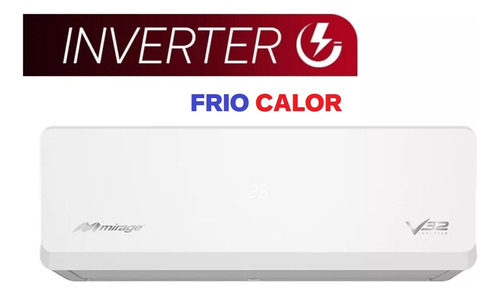 Minisplit Inverter Mirage V32 Frio - Calor Economico (Usado)