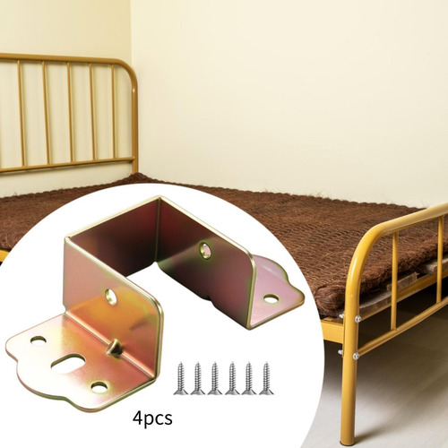 Soporte De Riel De Cama De 4 Piezas Bisagra De Cama 40 Mm